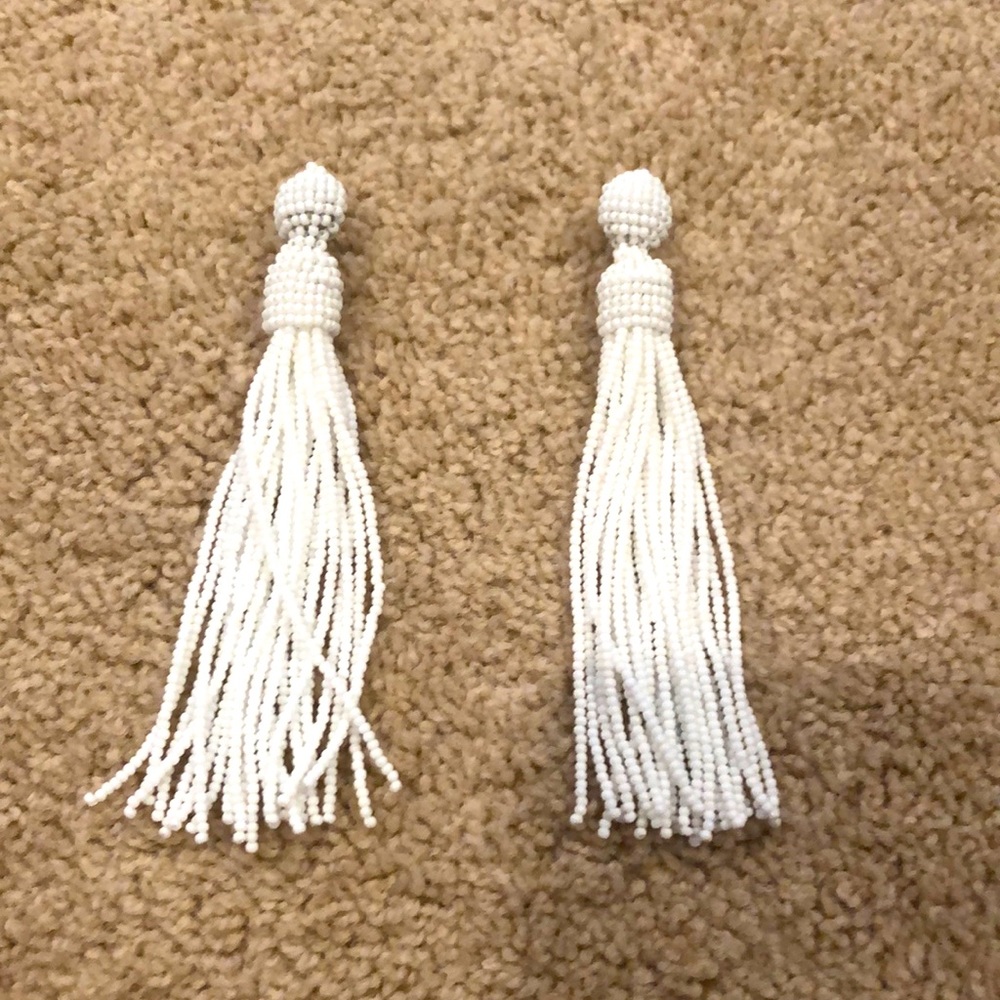 White Earrings